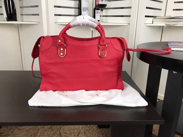 BALENCIAG巴黎世家 經典機車 原版山羊皮 包邊五金款 簡單時尚風格 手提肩背斜挎包  BL1428